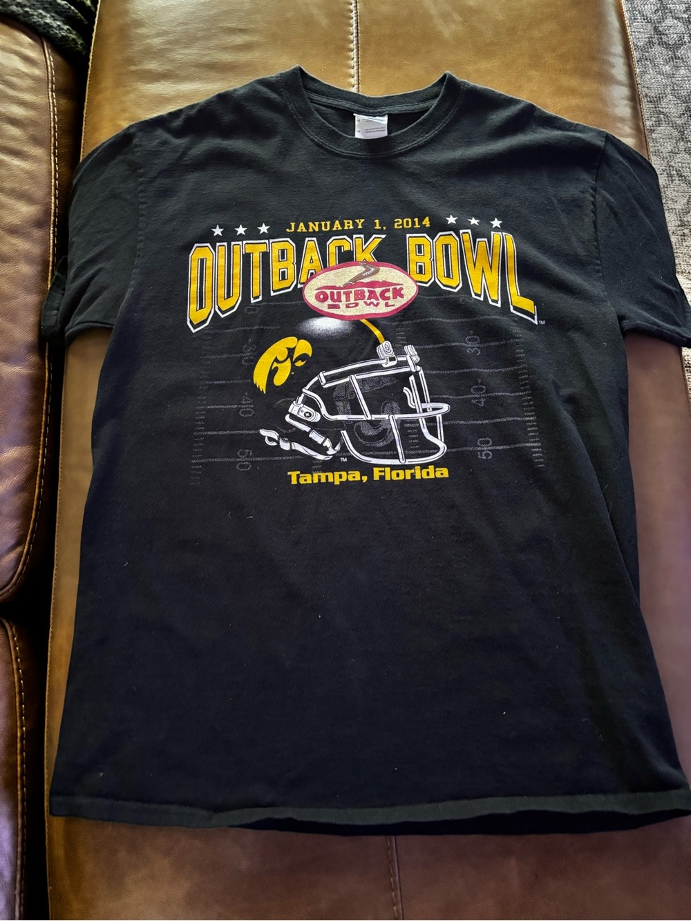 Iowa Hawkeyes Outback Bowl TShirt